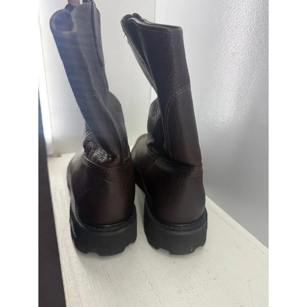 Wolverine Wellington Leather Work Hunting Boots Steel Toe Mens 13